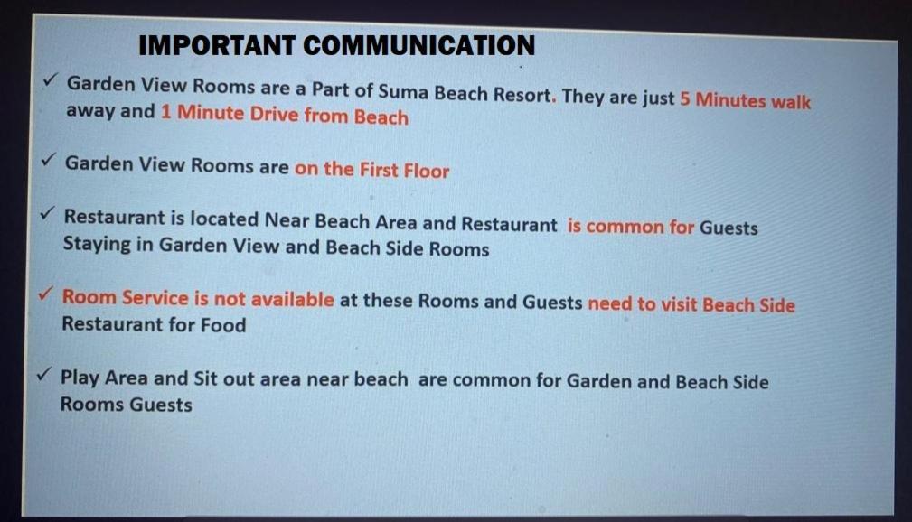 Suma Beach Resort Dapoli Exterior photo